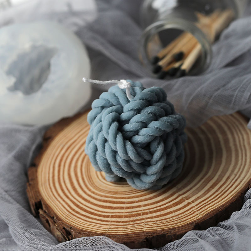 Candle Making Ingredients - 3D Wool Shape Candle Mold Scented