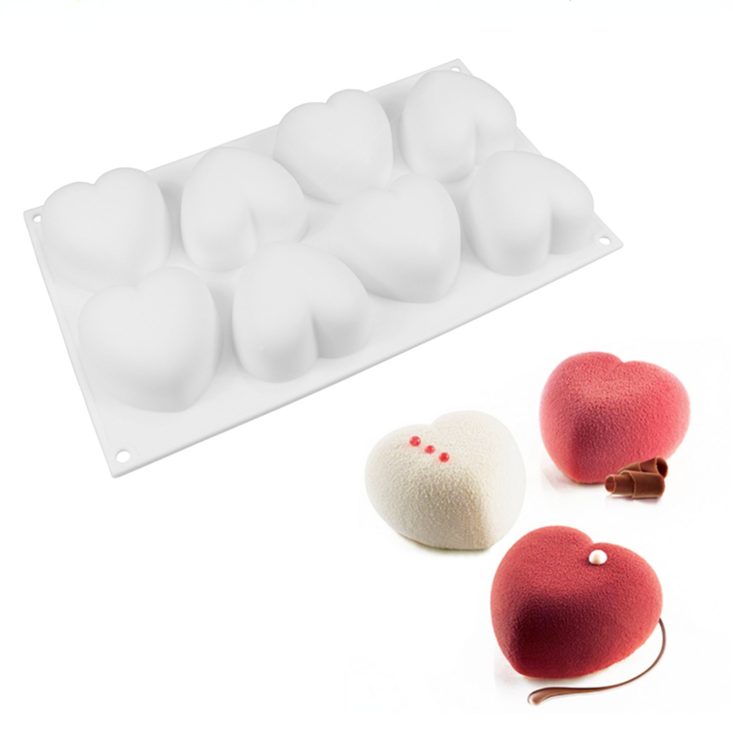 Candle Making Tutorial - Love Heart Silicone Soap Mold Handmade