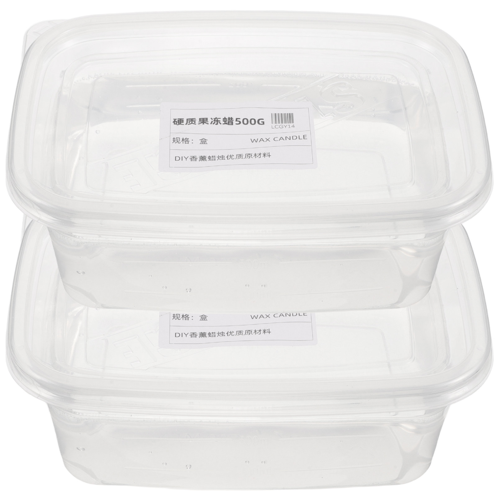 Candle Making Vessels - Clear Gel Wax for Candle Making