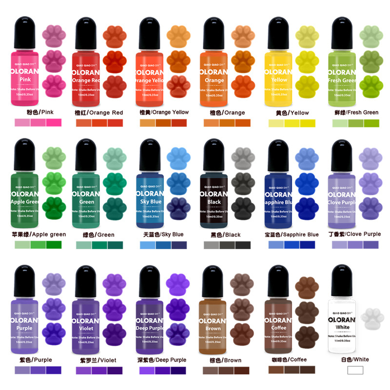 Candle Making Ingredients - 20 Colors Candle Dyes Wax Candles