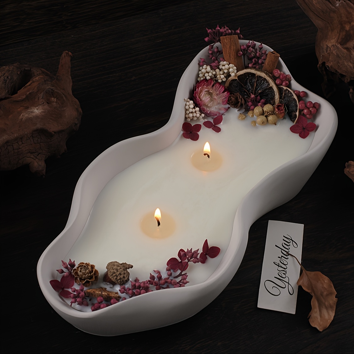 1 Large Irregular Oval Silicon - Candle Making Vessels 评论和价格