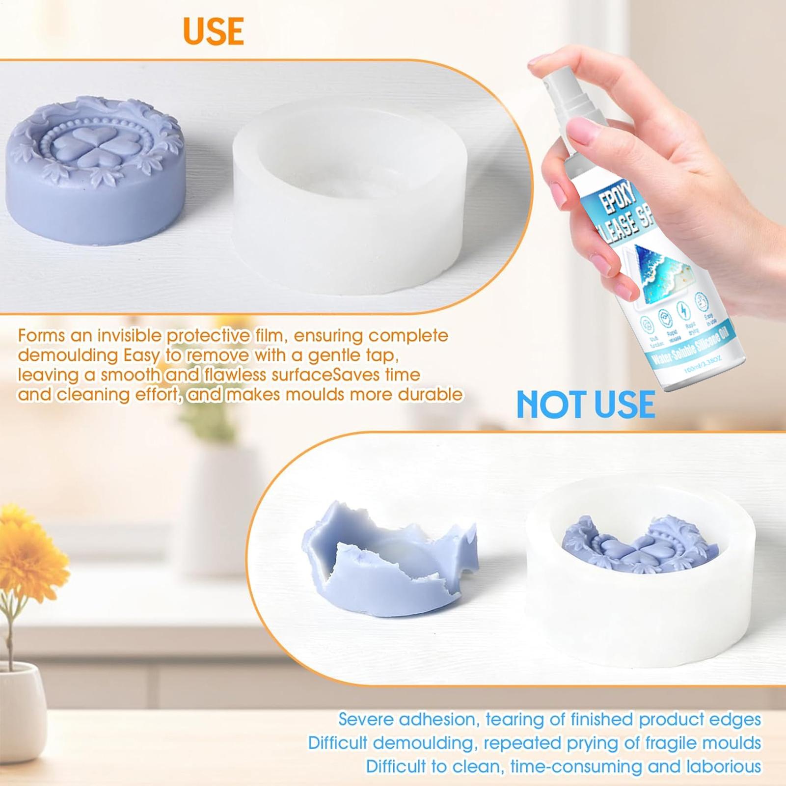 100ml Silicone Release Spray E - Candle Making Tutorial 评论和价格