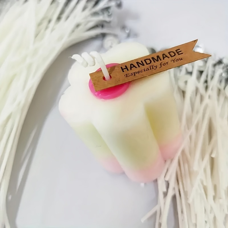 6-20cm 100pc Smokeless Candle  - Cotton Wick Pre Tabbed 评论和价格