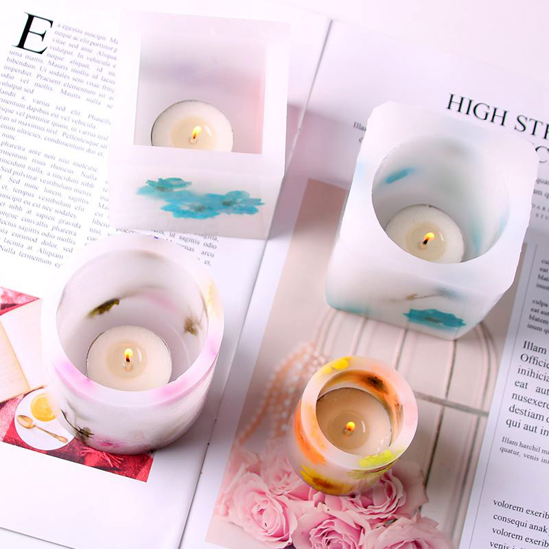Windproof Wax Cup Acrylic Mold - Candle Making Vessels 评论和价格
