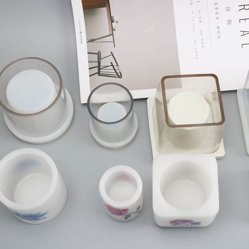 Windproof Wax Cup Acrylic Mold - Candle Making Vessels 评论和价格
