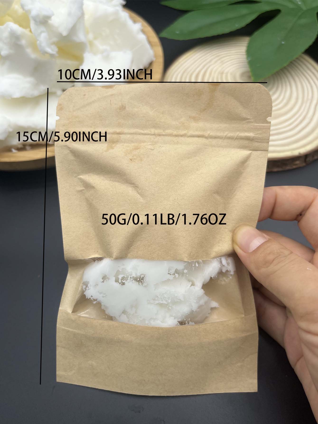 50/100/200G Natural Coconut Wa - Coconut Wax Flake 评论和价格
