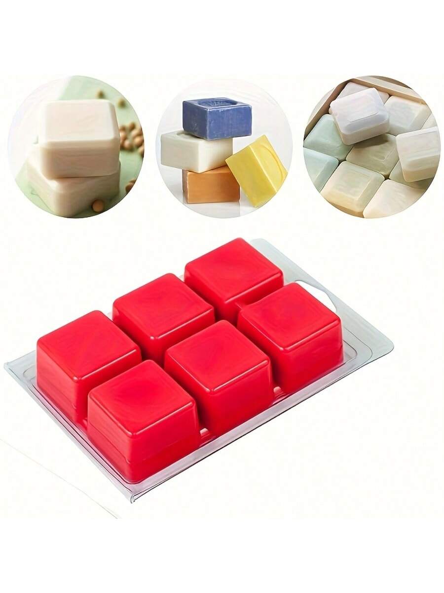 12/24 Pieces Rectangular 6-Hol - Candle Making Ingredients 评论和价格