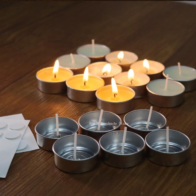 Empty Tea Wax Circular Aluminu - Candle Making Vessels 评论和价格