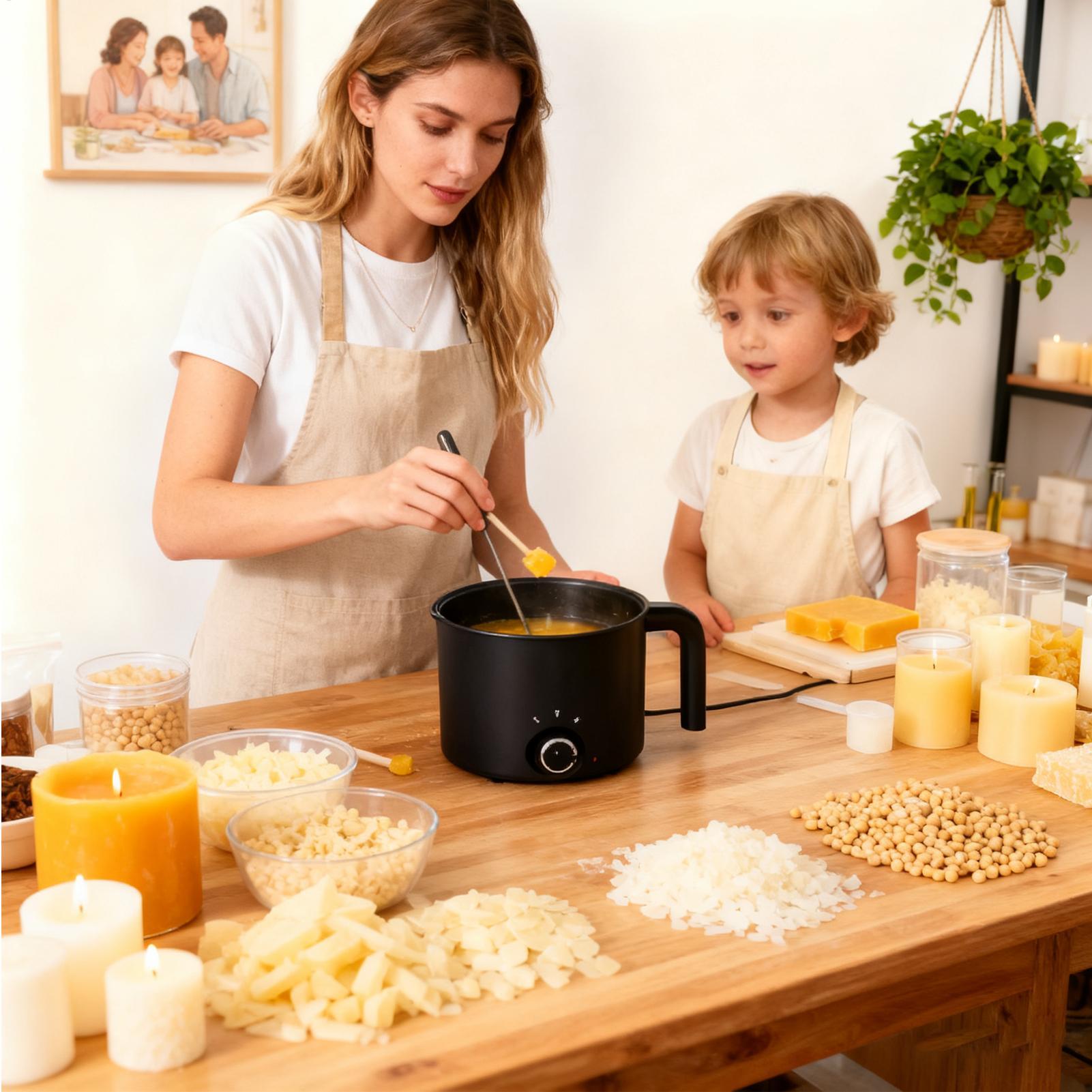 1.5L Wax Melting Pot Candle Wa - Candle Making Vessels 评论和价格