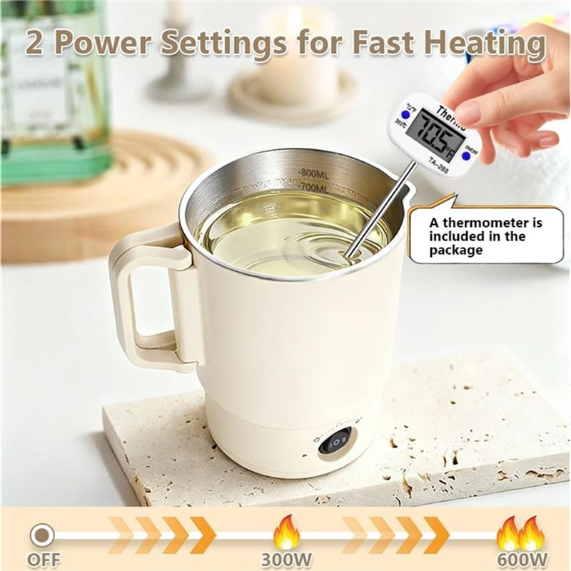 A47U Electric Wax Melting Pot  - Candle Warning Label 评论和价格