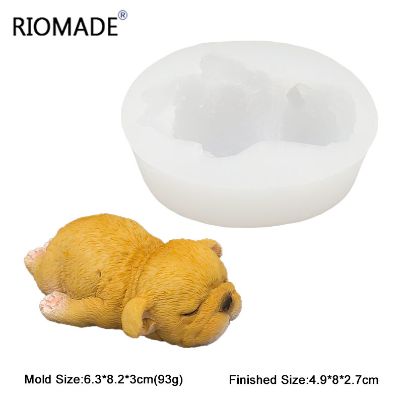 3D Dog Silicone Molds 6 Modeli - Candle Making Supplies Wholesale 评论和价格