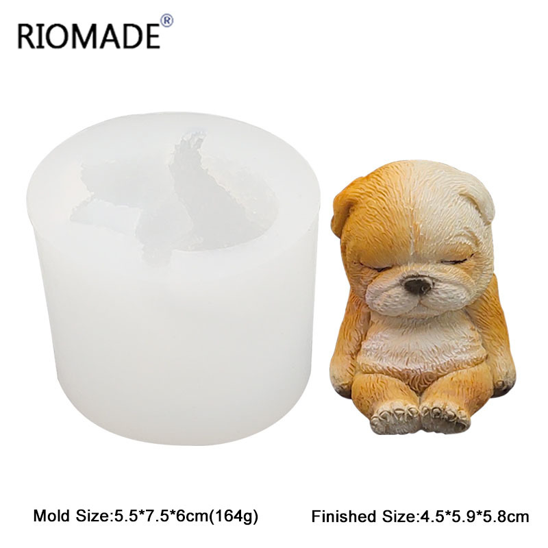 3D Dog Silicone Molds 6 Modeli - Candle Making Supplies Wholesale 评论和价格