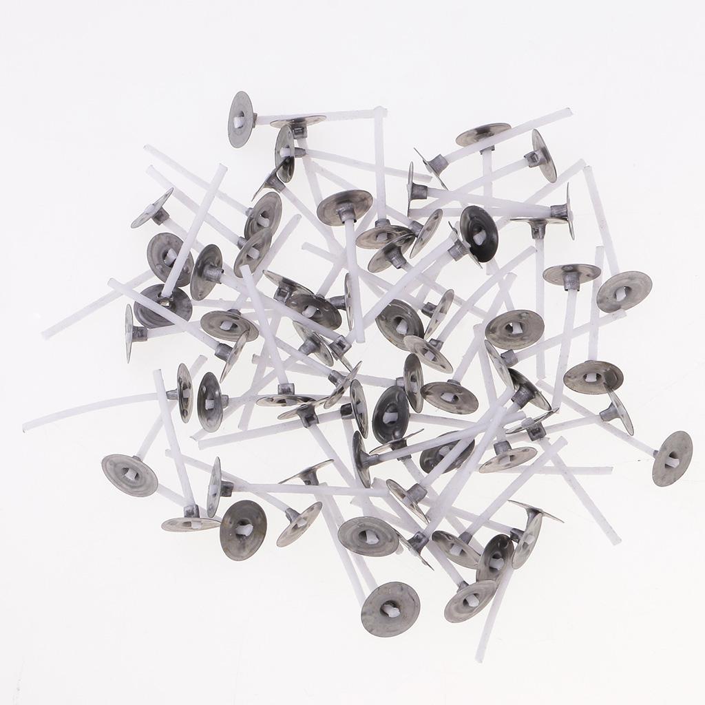 Candle Wick Sustainers Pre Tab - Cotton Wick Pre Tabbed 评论和价格