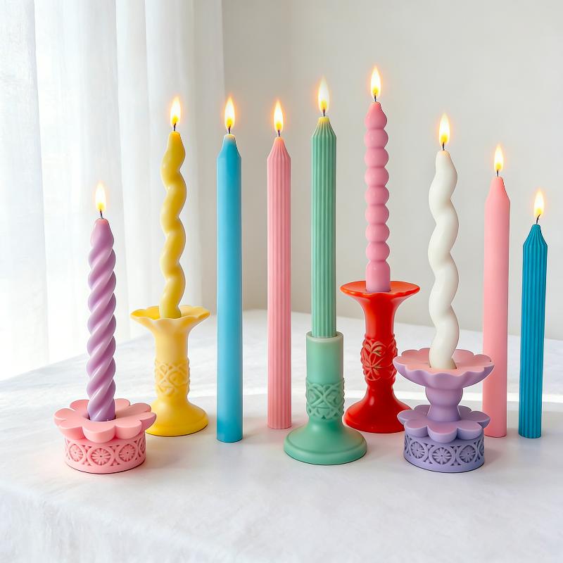 Long Spiral Silicone Candle Mo - Candle Making Supplies Wholesale 评论和价格