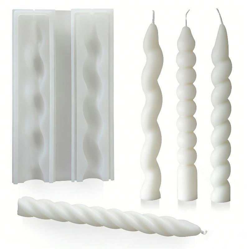 Long Spiral Silicone Candle Mo - Candle Making Supplies Wholesale 评论和价格