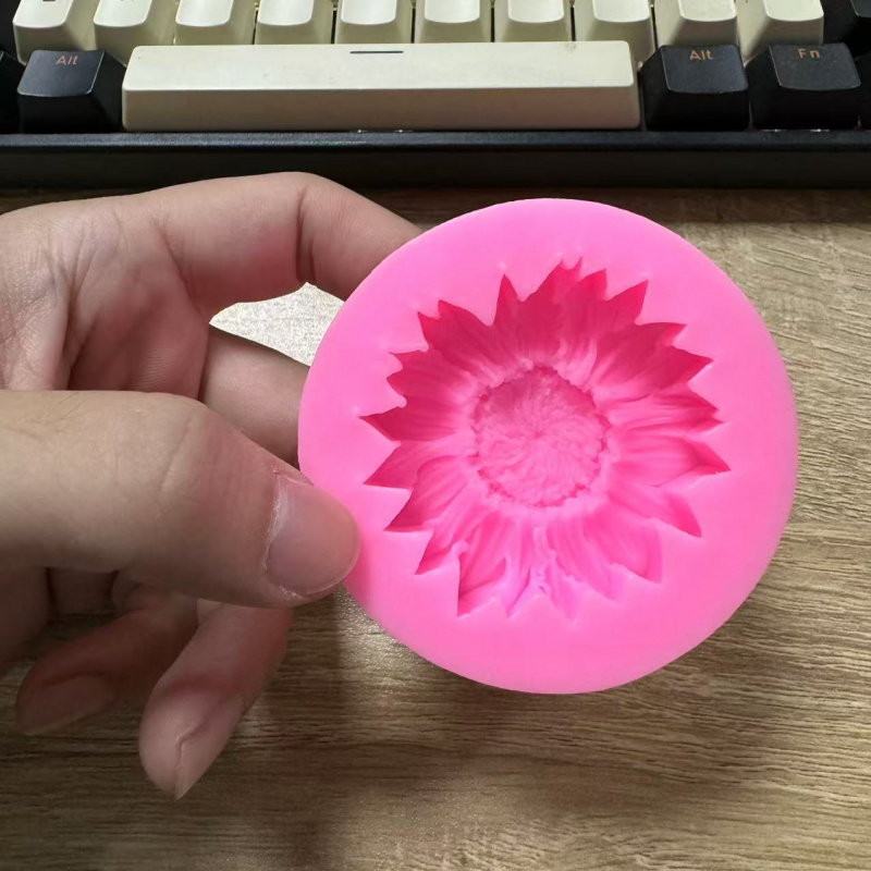 1Sunflower Silicone Craft Mold - Candle Making Ingredients 评论和价格
