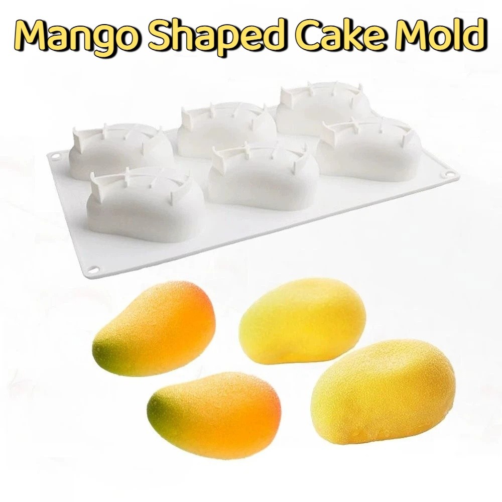 6 Cavity Mango Shaped Cake Mol - Candle Making Tutorial 评论和价格