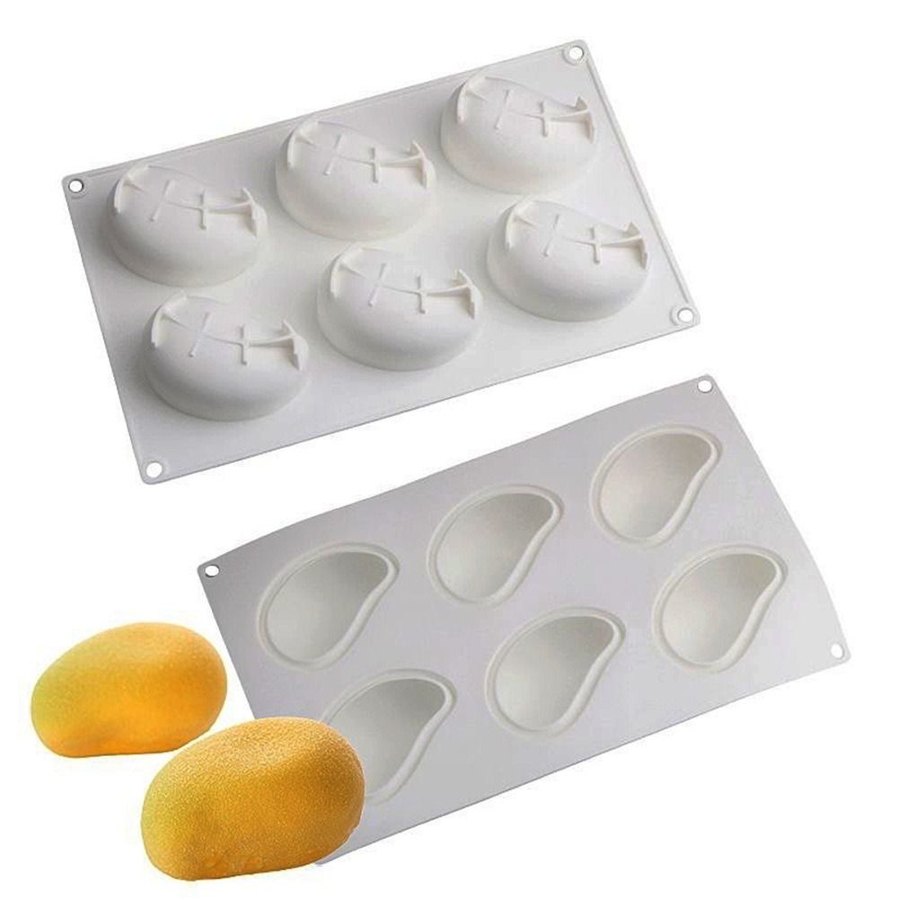 6 Cavity Mango Shaped Cake Mol - Candle Making Tutorial 评论和价格