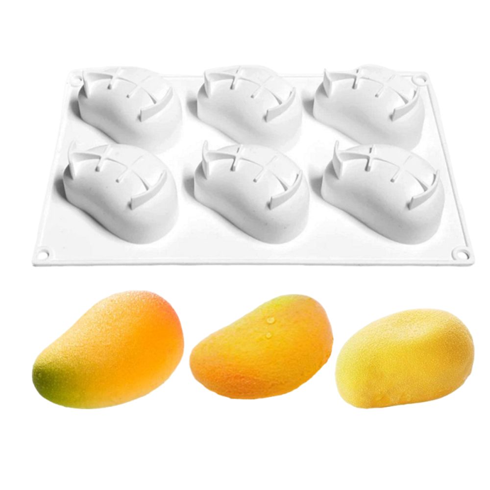 6 Cavity Mango Shaped Cake Mol - Candle Making Tutorial 评论和价格