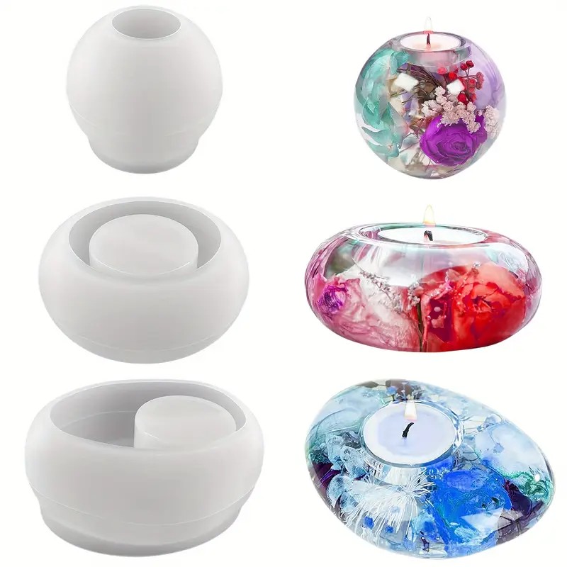 Tealight Candle Holder Resin S - Candle Making Tutorial 评论和价格
