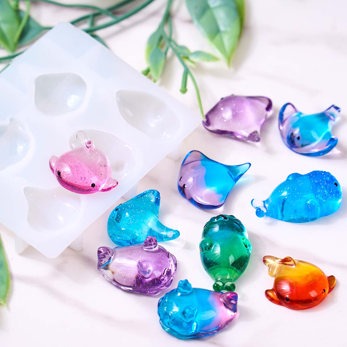 3D Healing Kawaii Manta Ray Wh - Candle Making Tutorial 评论和价格