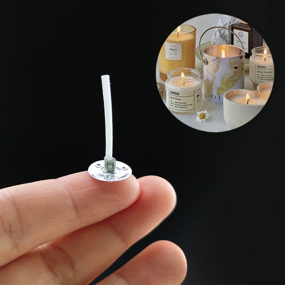 100pcs Smokeless Candle Wicks  - Cotton Wick Pre Tabbed 评论和价格