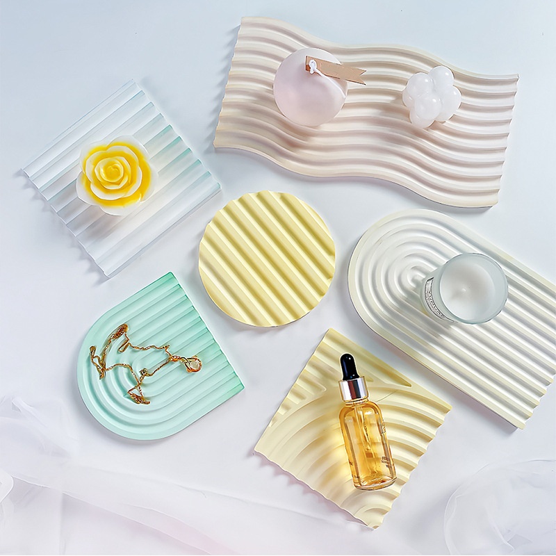 DIY Striped Wave Tray Mold For - Candle Making Tutorial 评论和价格