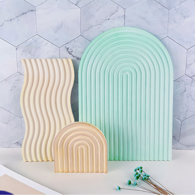 DIY Striped Wave Tray Mold For - Candle Making Tutorial 评论和价格