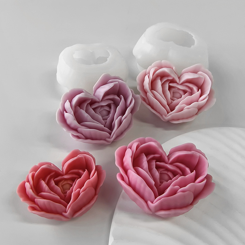 Love Flower Silicone Mold DIY  - Candle Making Supplies Wholesale 评论和价格