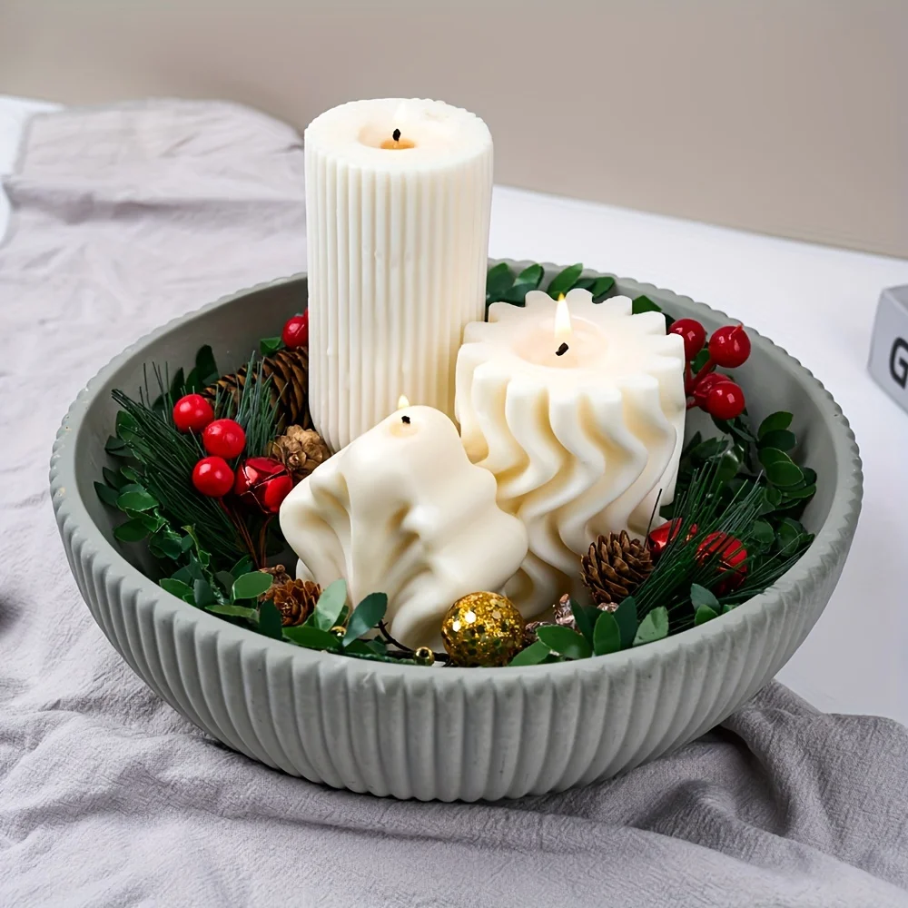 1 Ring Silicone Mould for Epox - Candle Making Vessels 评论和价格