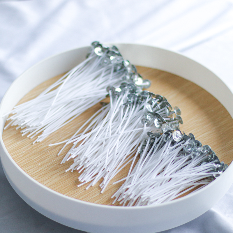 2.6-20cm Pre-Waxed Cotton Core - Cotton Wick Pre Tabbed 评论和价格