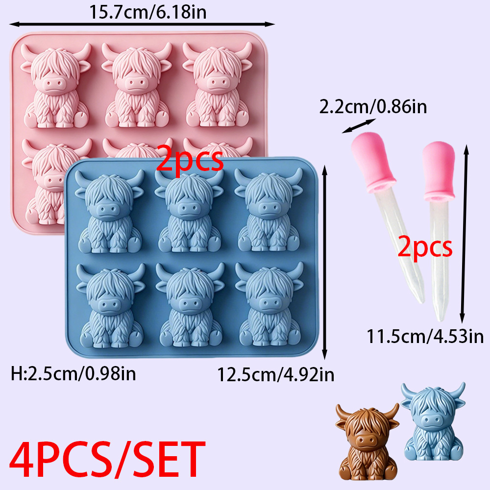 6 Cavity Yak Silicone Candle M - Candle Making Supplies Wholesale 评论和价格