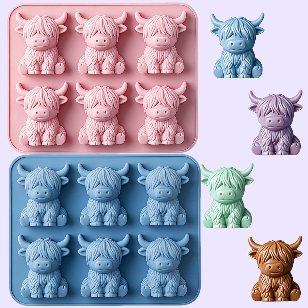 6 Cavity Yak Silicone Candle M - Candle Making Supplies Wholesale 评论和价格