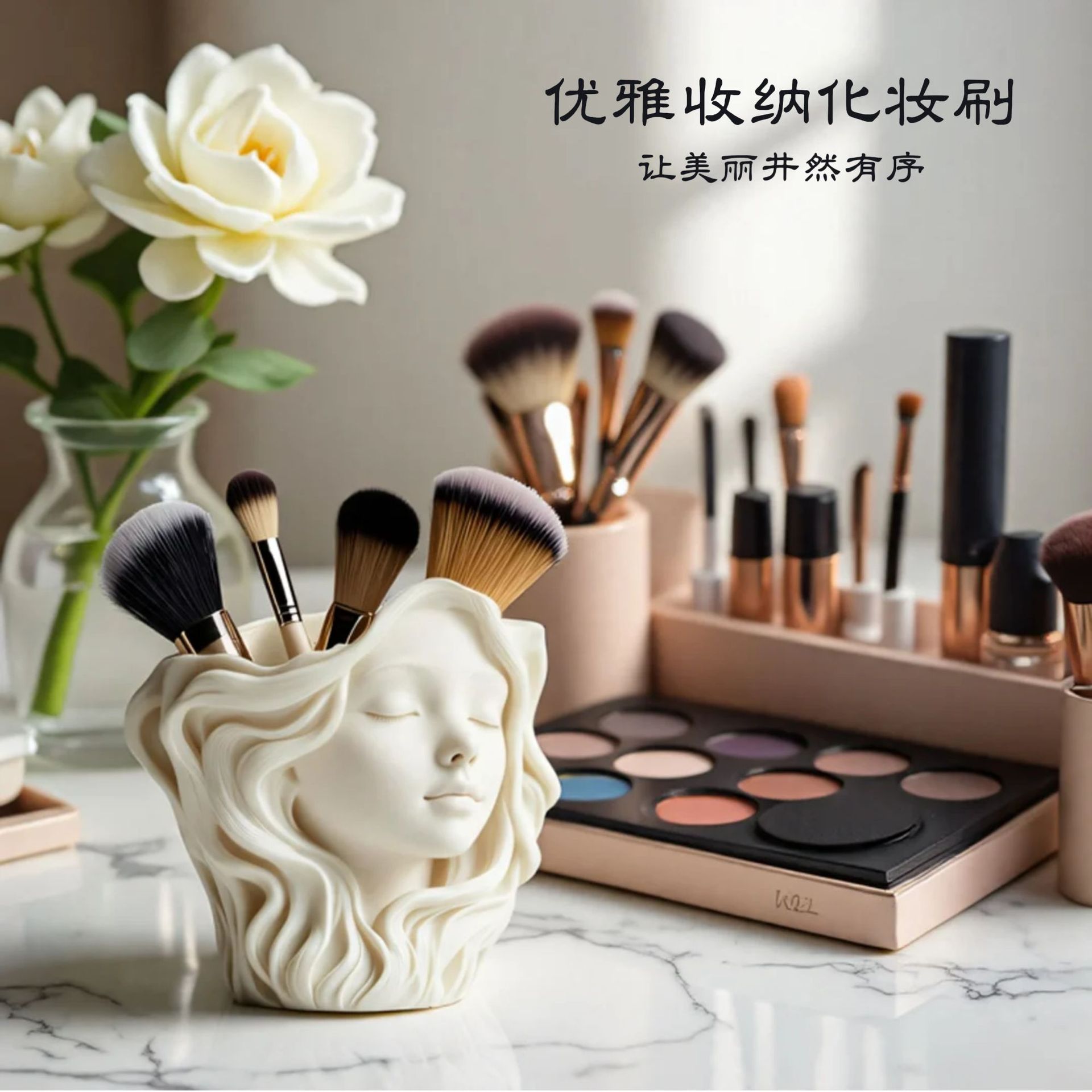 Girl Head Silicone Mold for Cr - Candle Making Vessels 评论和价格
