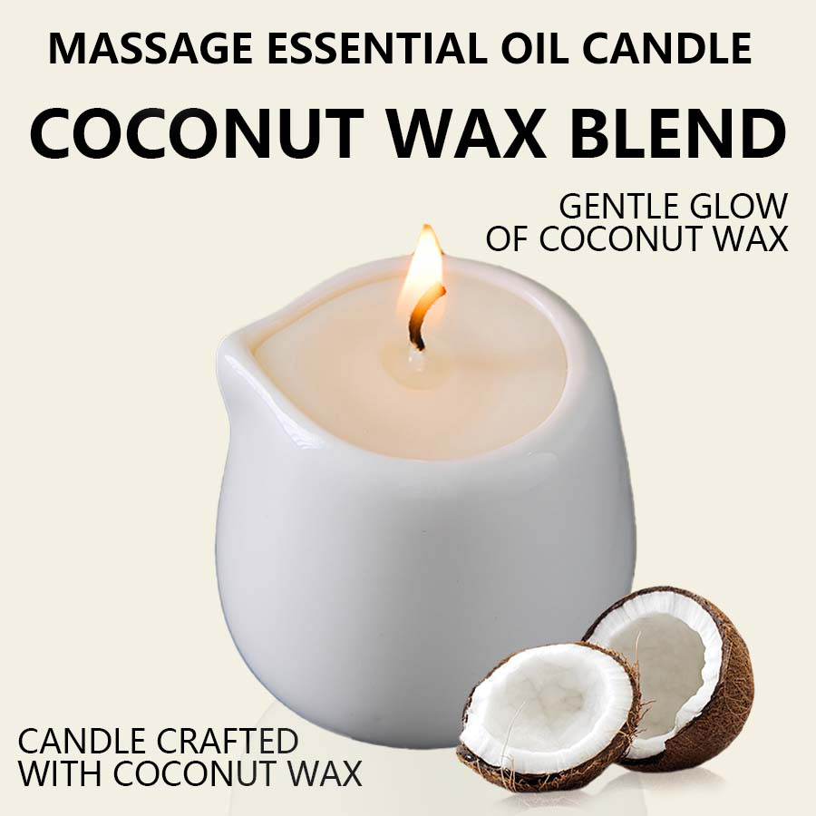 Fruity Scented Natural Massage - Coconut Wax Flake 评论和价格