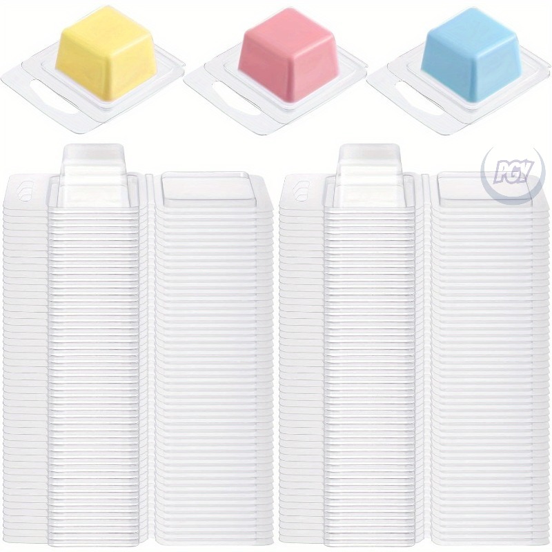20/50pcs Clear Plastic Wax Mel - Candle Making Vessels 评论和价格