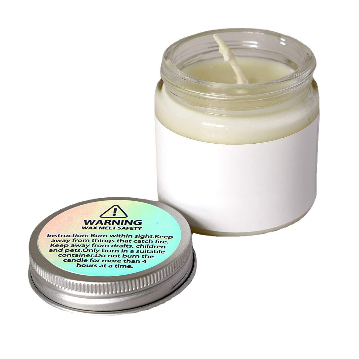 Holographic 96 Pcs Candle Warn - Candle Warning Label 评论和价格