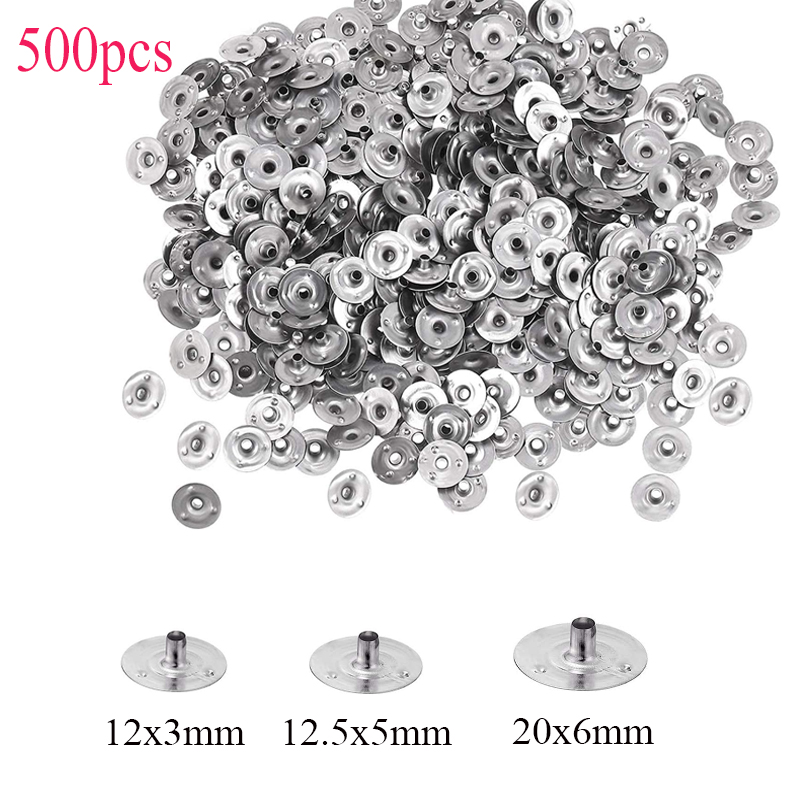 500 Pieces Candle Wick Metal S - Candle Making Ideas 评论和价格