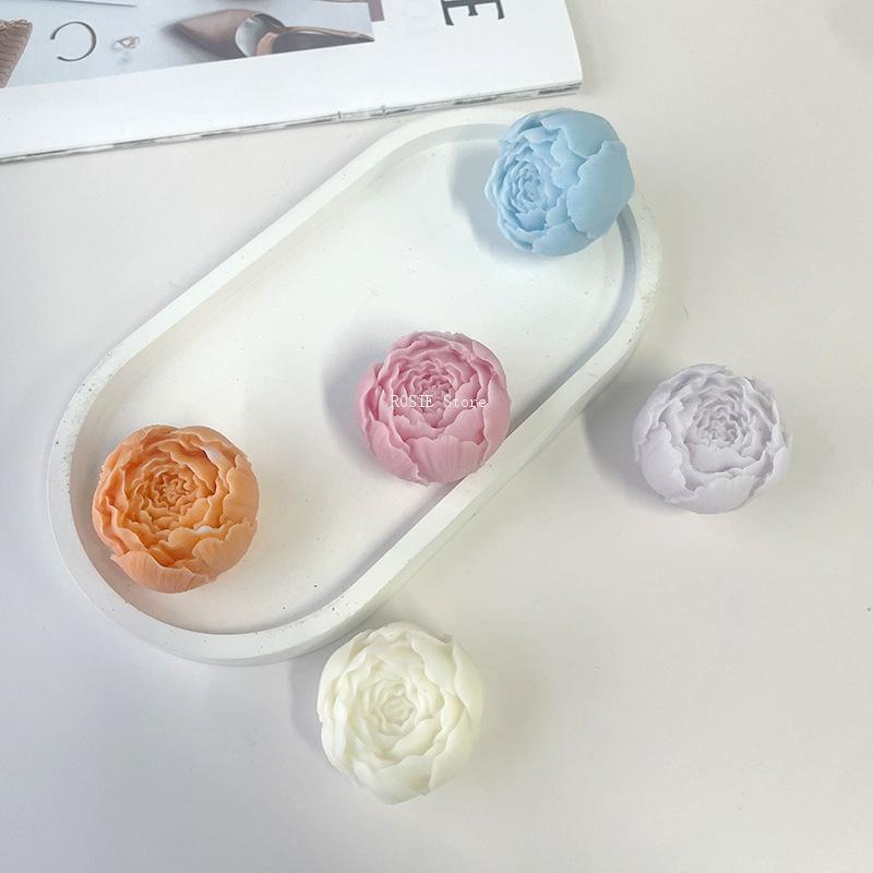 3D Peony Flower Silicone Mold  - Candle Making Supplies Wholesale 评论和价格