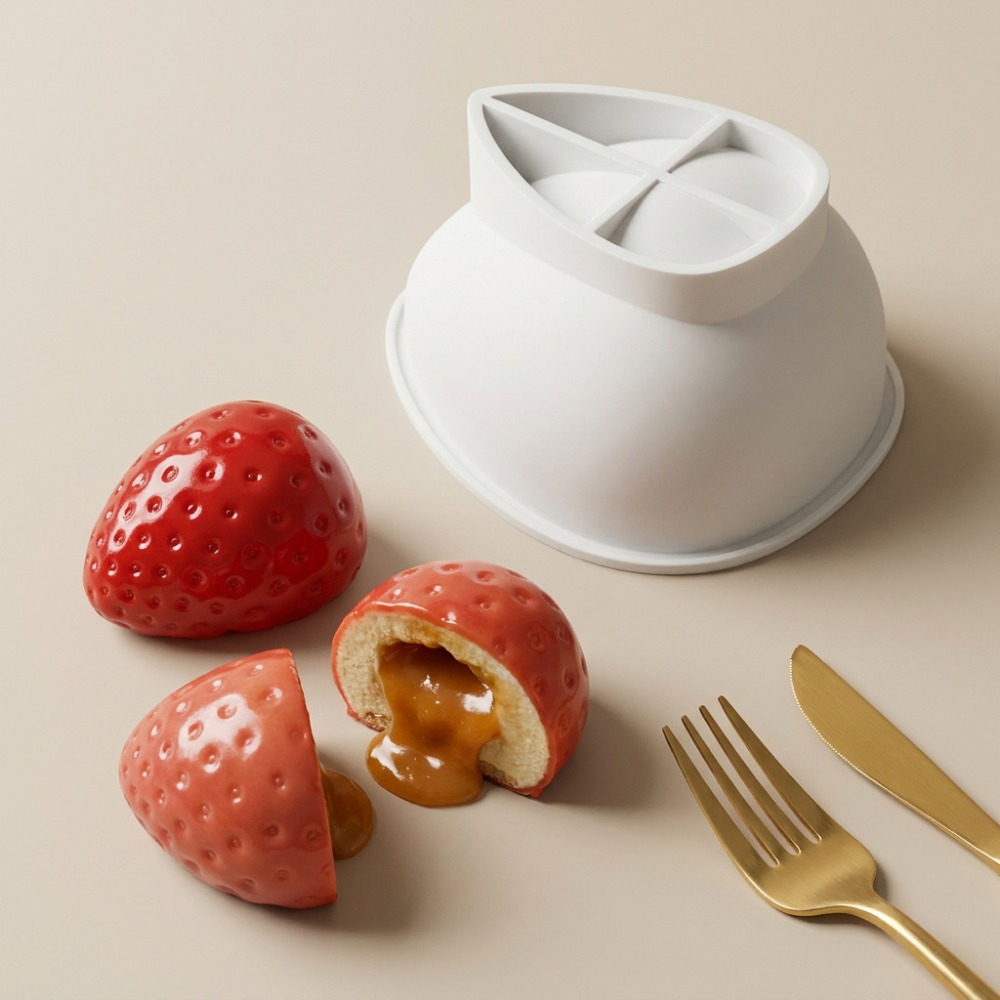 3D Strawberry Candle Molds DIY - Candle Making Supplies Wholesale 评论和价格