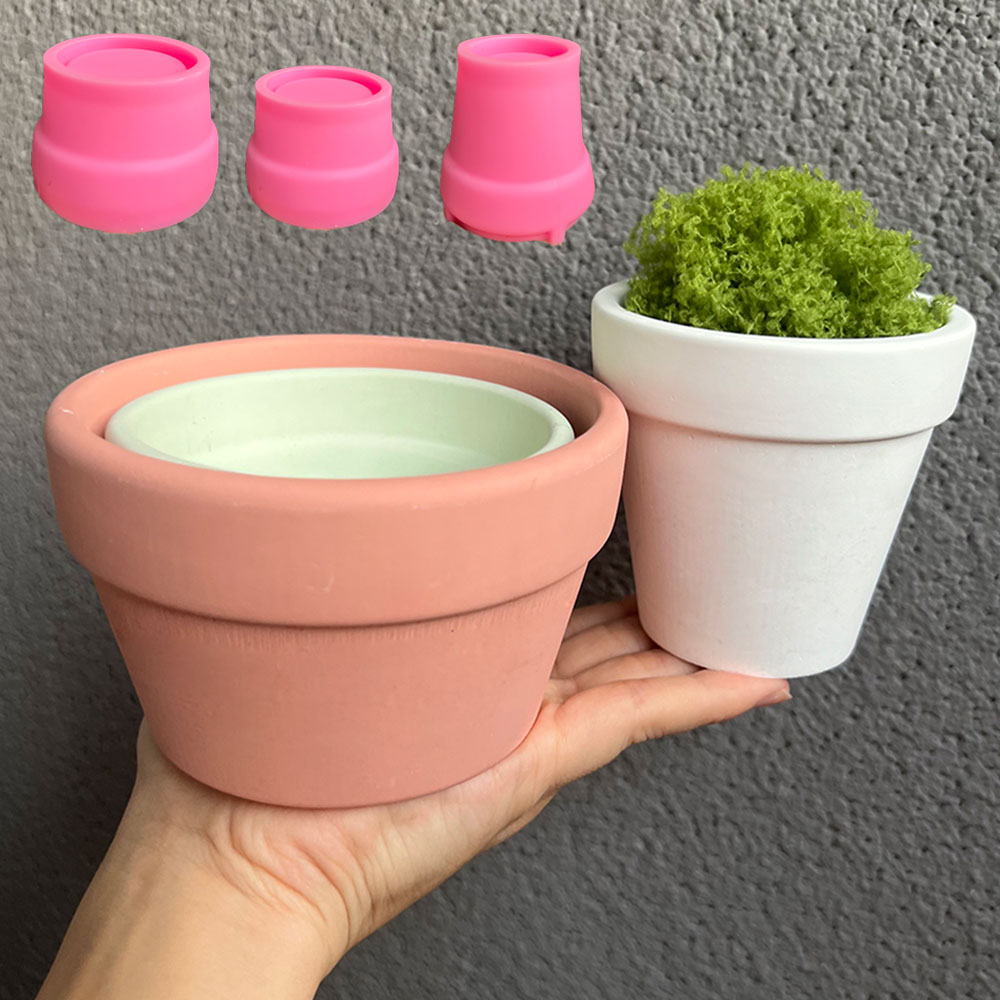 Large Concrete Plant Pot Silic - Candle Making Vessels 评论和价格