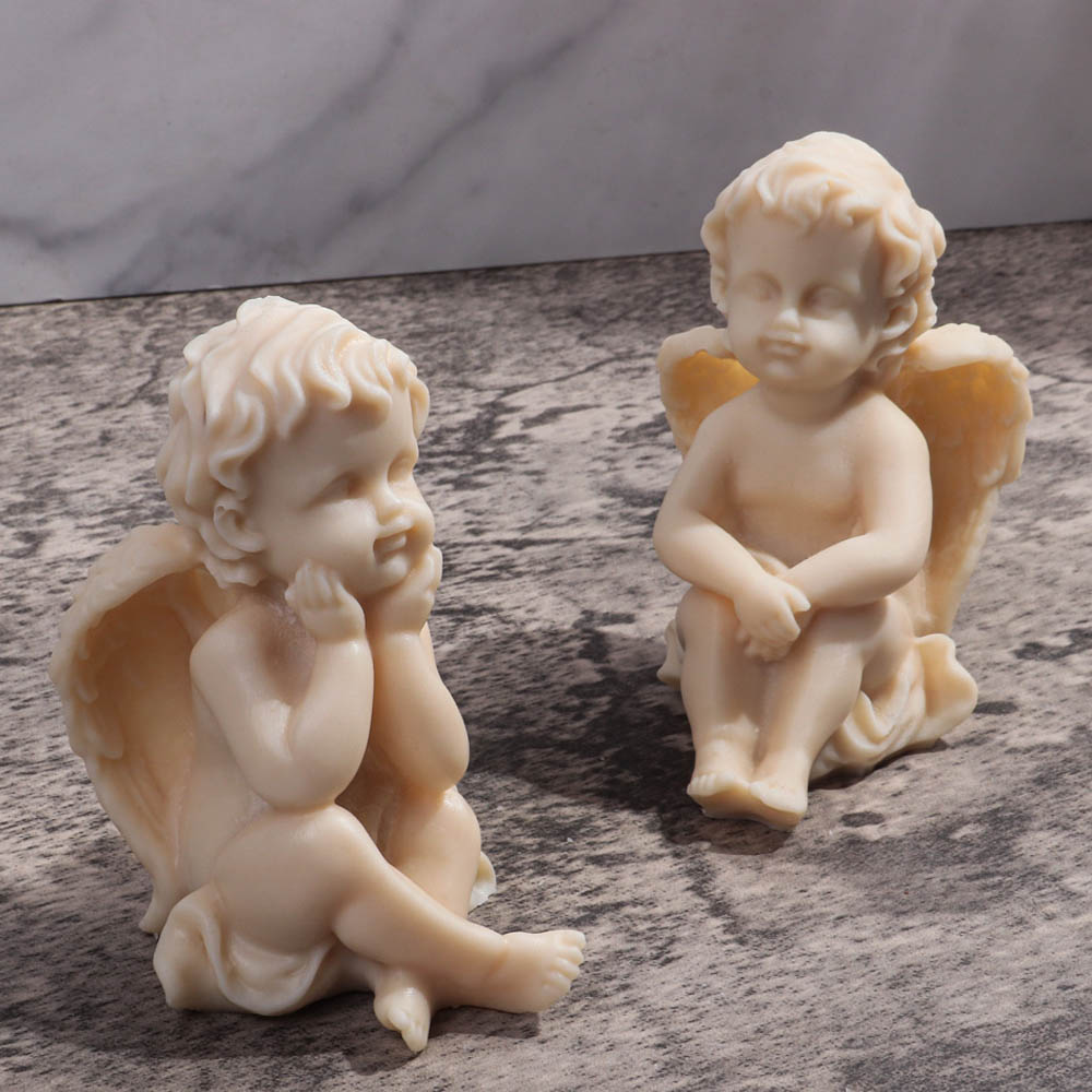 3D Angel Children Silicone Mol - Candle Making Ingredients 评论和价格